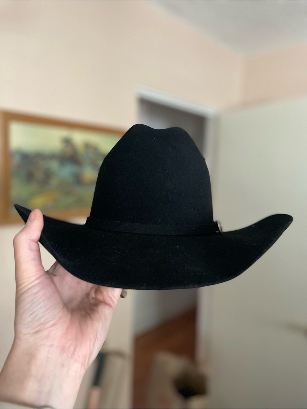 Classic Cattlemen’s Black Western Cowboy Hat for Men/Women